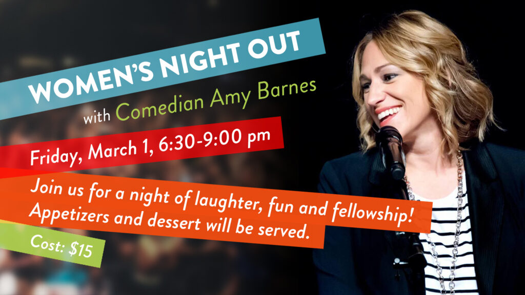 Womens Night Out Comedian Amy Barnes