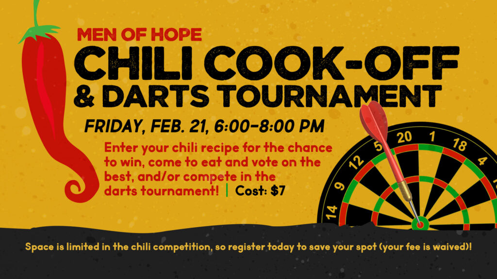 Chili Cook off Dart Tourney limited space NoURL H