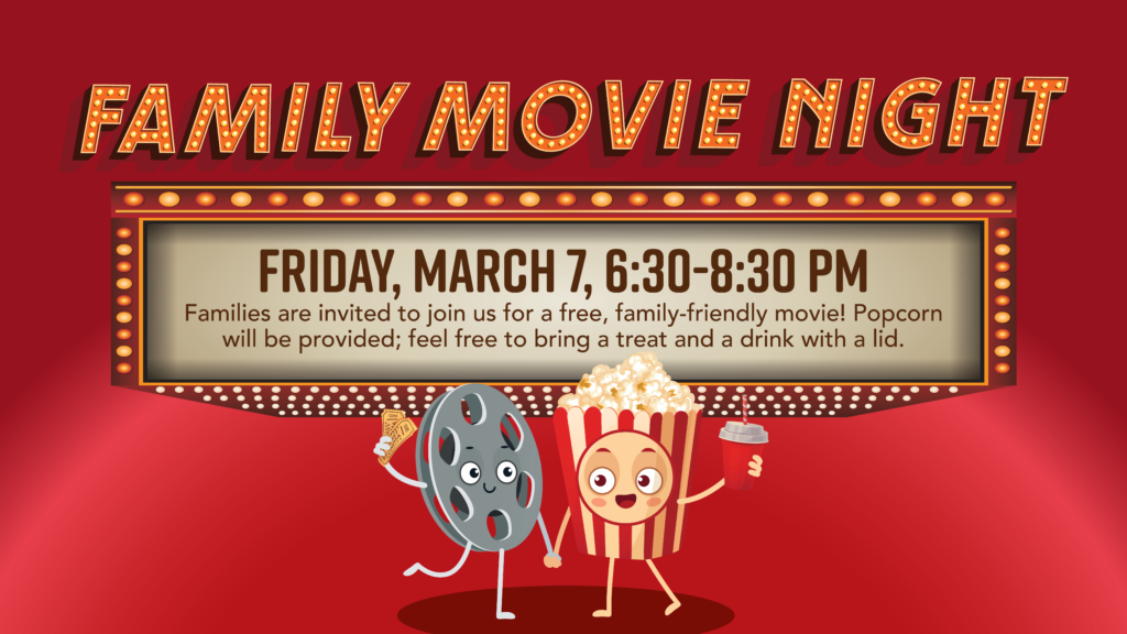 Family Movie Night H Slide March 2025 1