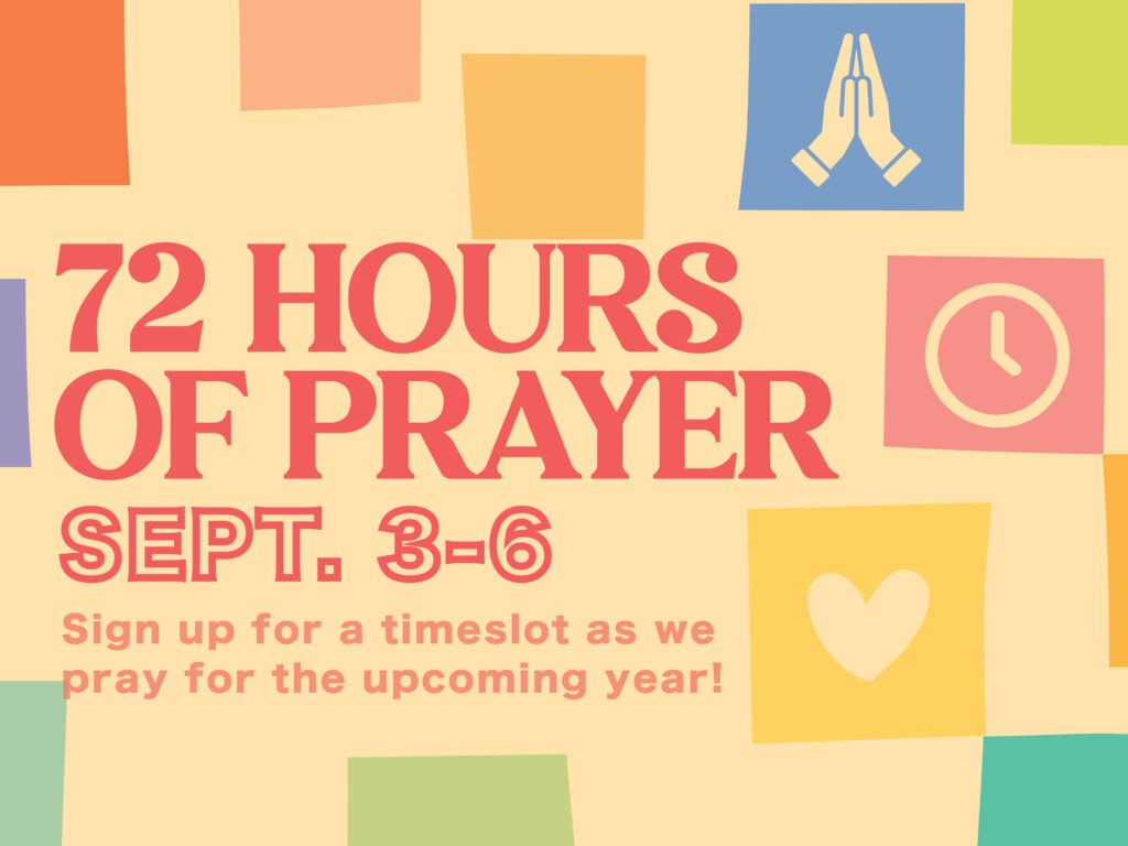 72 Hours of Prayer Slides