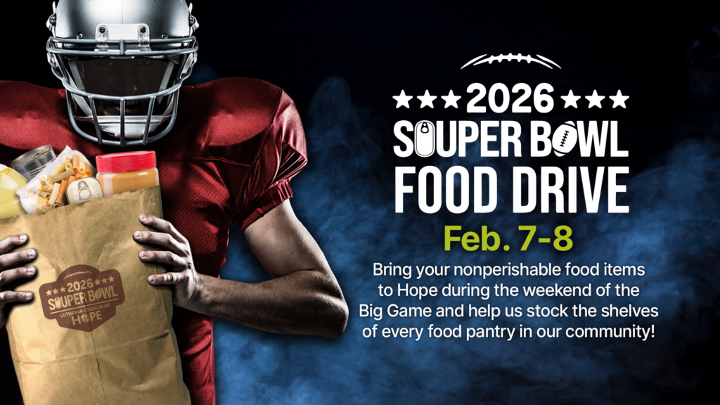 2026 Souper Bowl Food Drive infoNOURL H 1