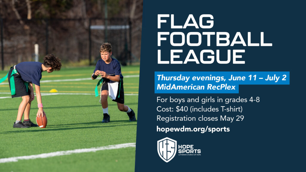 Flag Football League 2026 SlideH