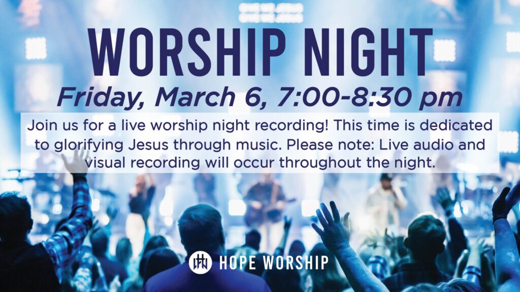 Worship Night March 2026 H Slide
