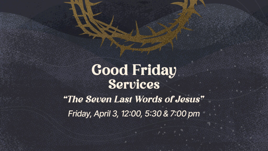 Good Friday Service times H 1